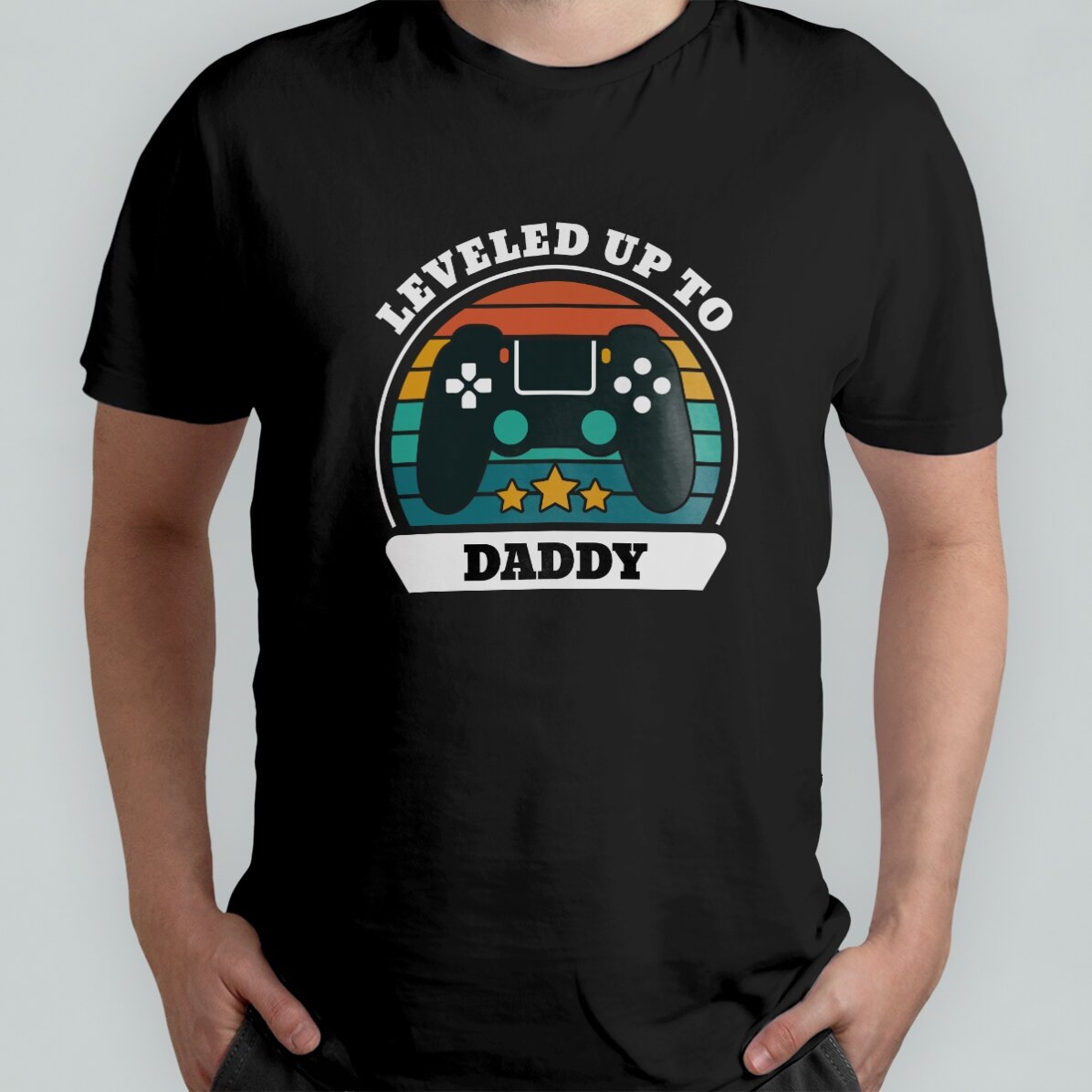 Katoenen T-shirt met gepersonaliseerde tekst - Gamer