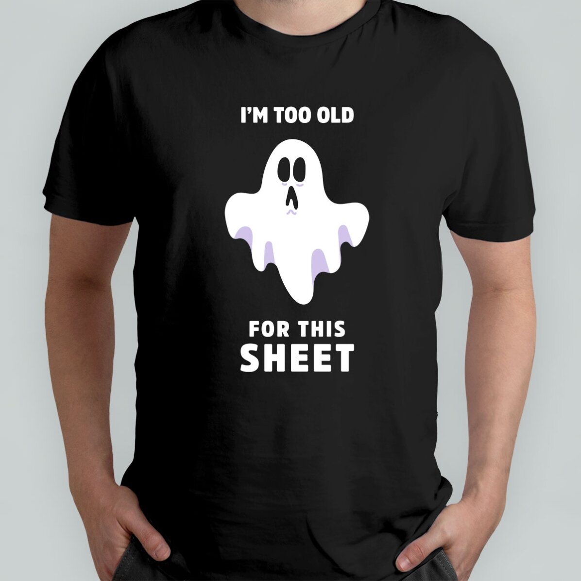 Custom cotton T-shirt with text - I
