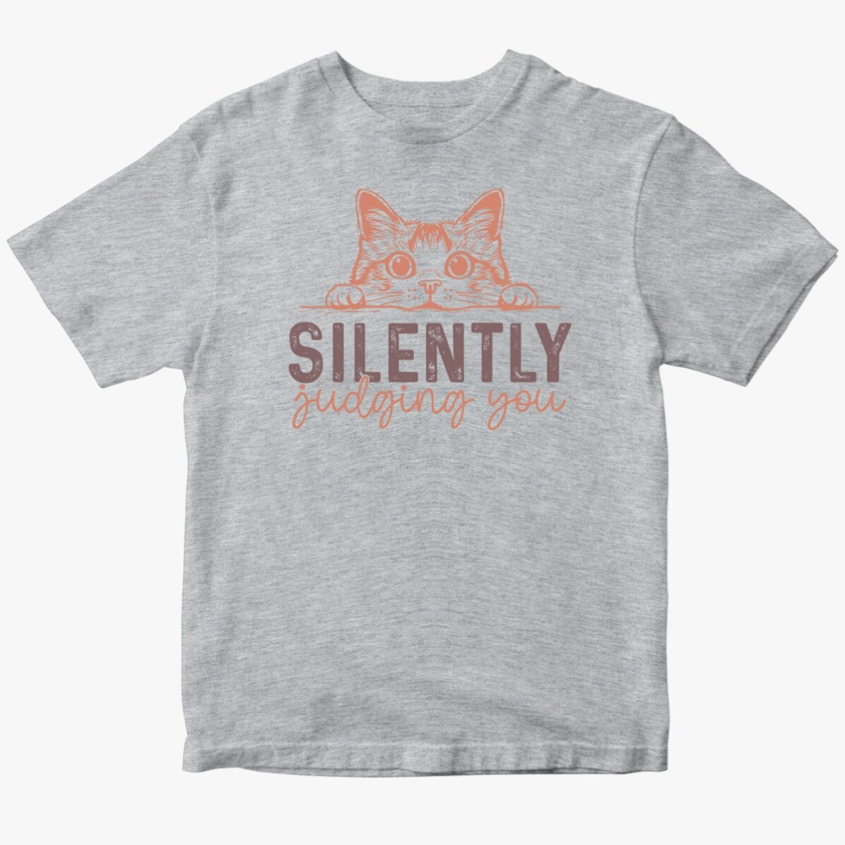 Gepersonaliseerd katoenen T-shirt - Judging you