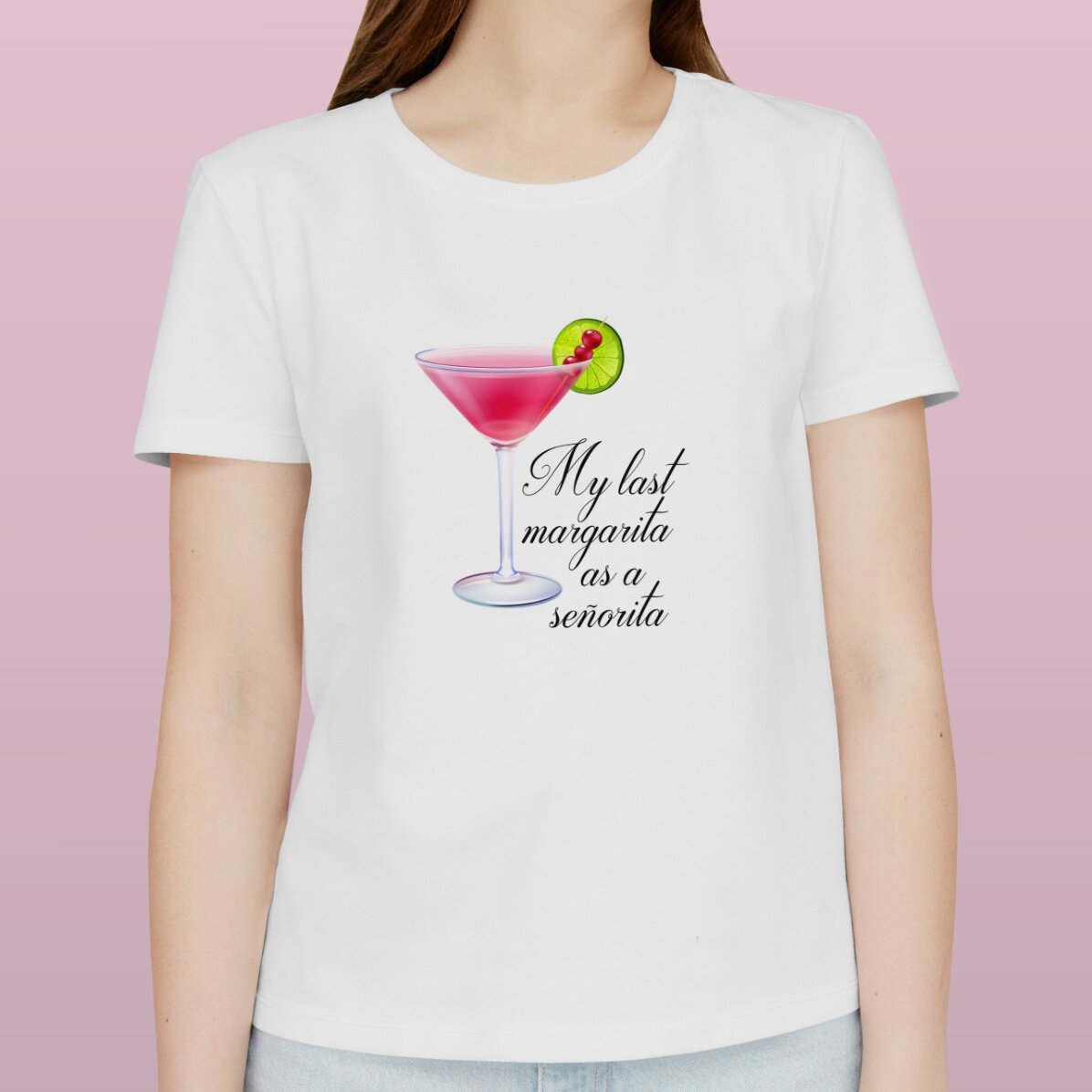 Gepersonaliseerd katoenen T-shirt voor de aanstaande bruid - Margarita