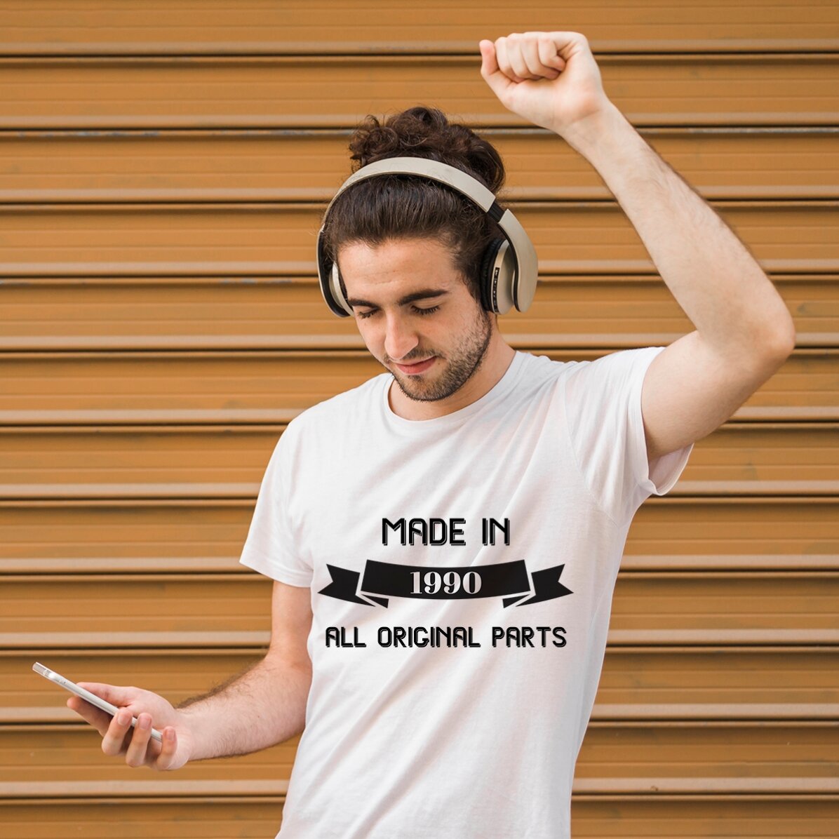 T-shirt op maat - Alle onderdelen zijn origineel