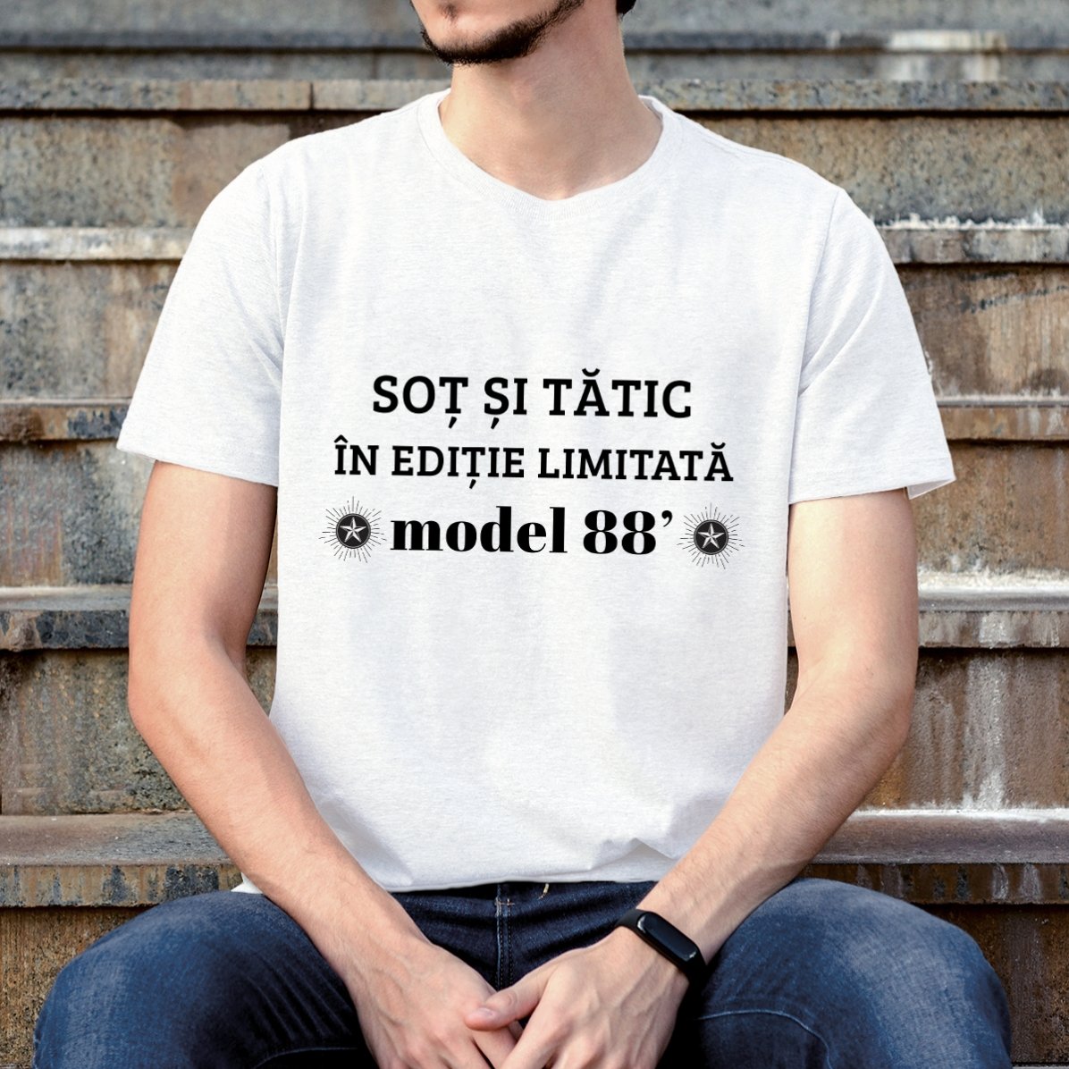 T-shirt met eigen tekst - Beperkte oplage