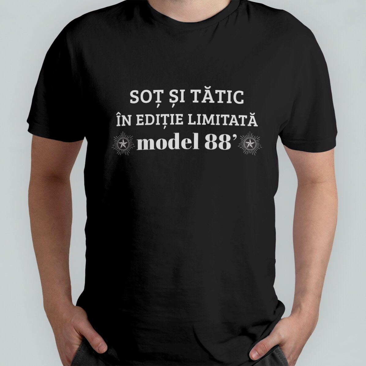 T-shirt met eigen tekst - Beperkte oplage