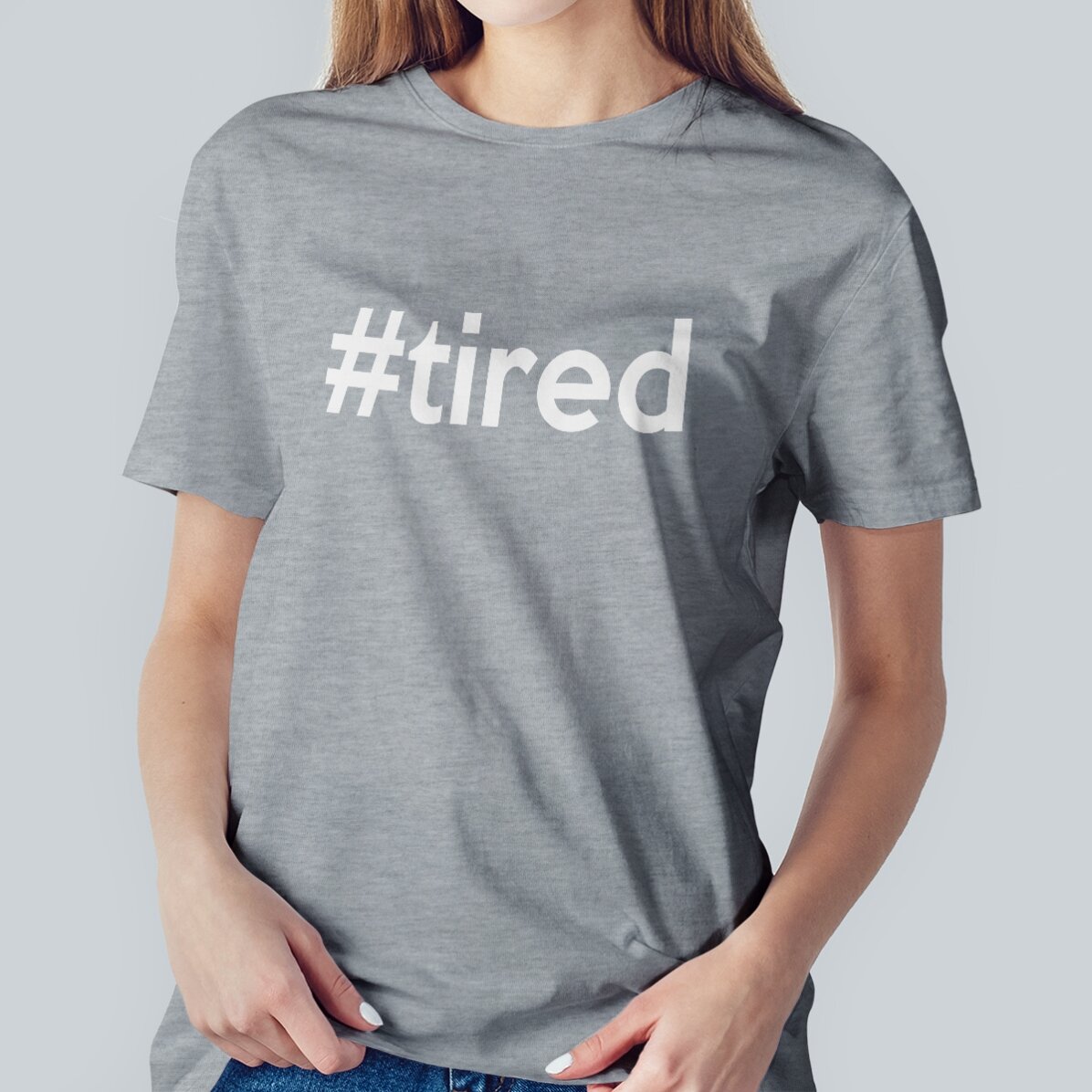 T-shirt met eigen ontwerp - hashtag