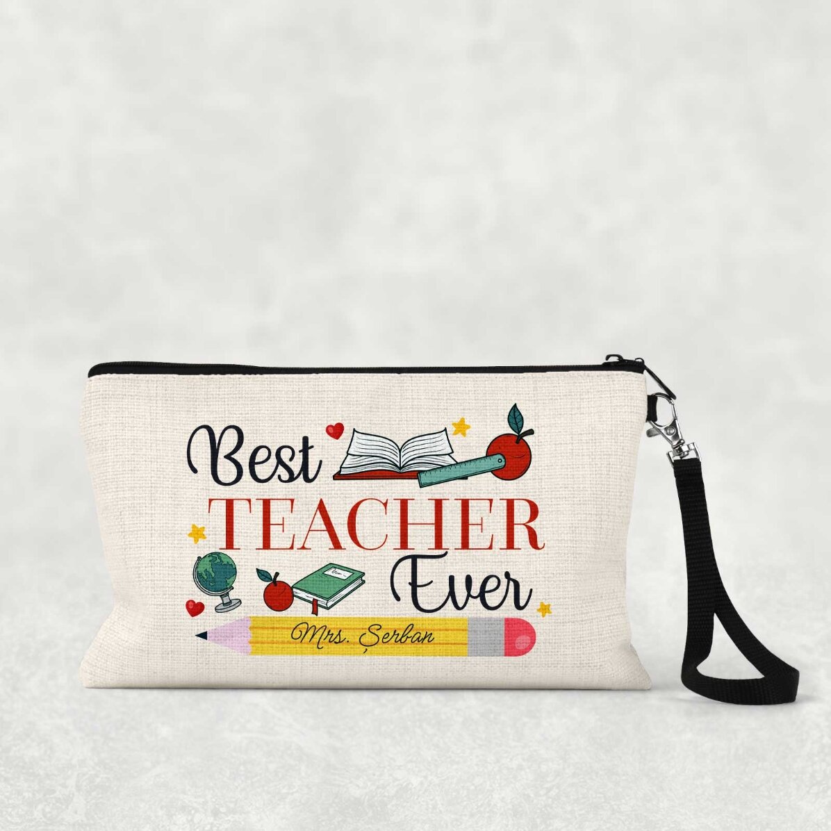 Gepersonaliseerde set voor leraren met tekst - Best Teacher Ever
