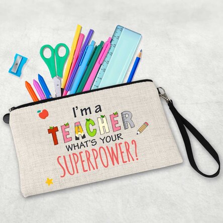 Personalised teacher's kit with text - Superpower