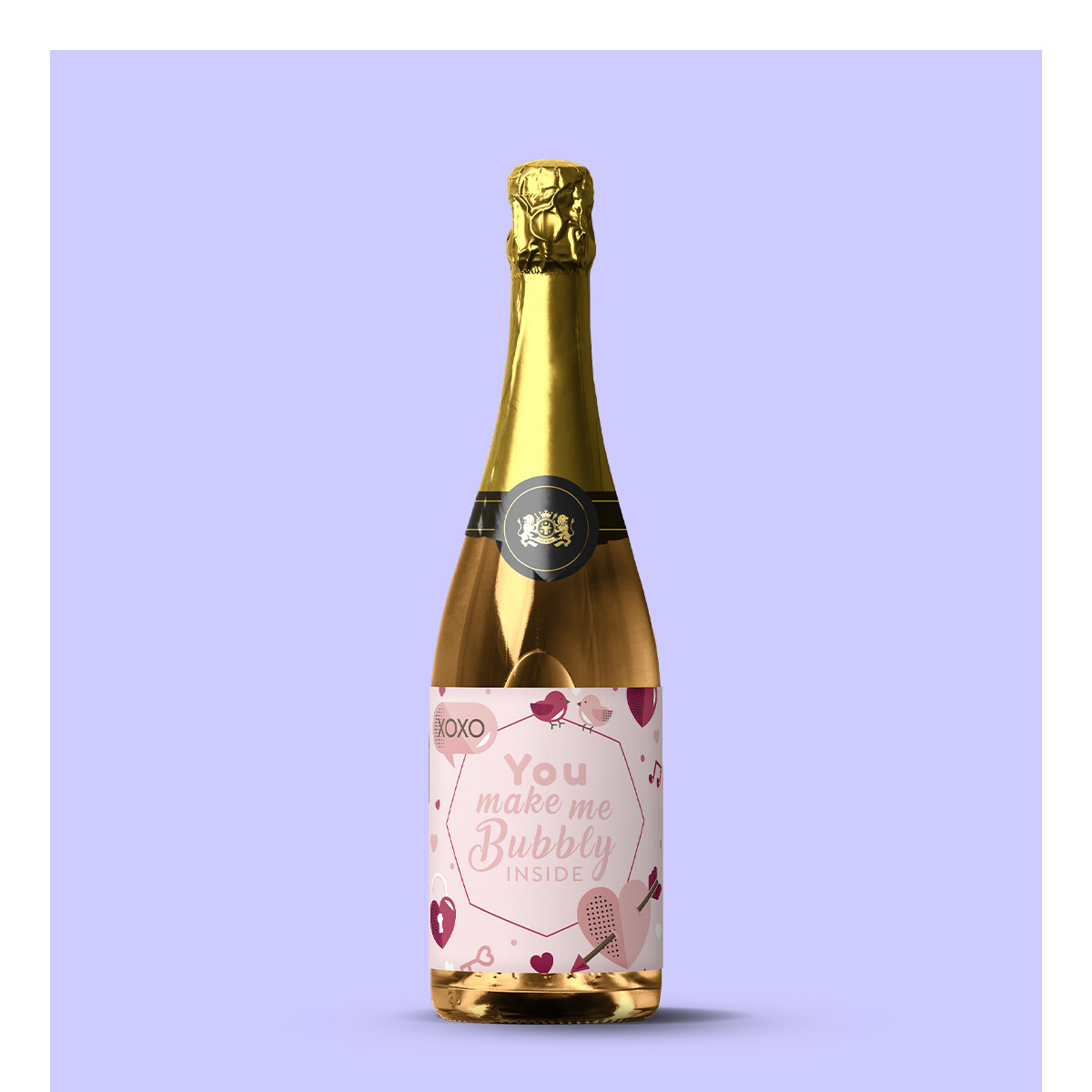 Wijnen met gepersonaliseerde liefdesboodschappen